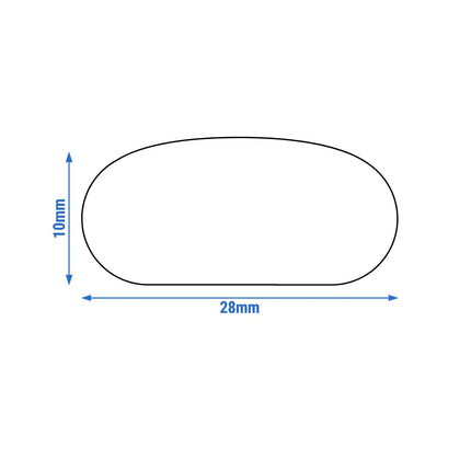 GGM Gastro Commercial Ice Machine - Semicircular - 6kg/24 h