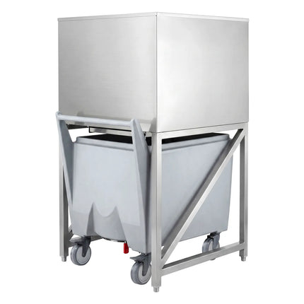 GGM Gastro Commercial Ice Storage Bin - 250kg - incl. Transport Trolley - for ice makers EWI212VHN, EWI403VHN, EWMI335, FEI220 & FEI220N