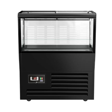GGM Gastro Commercial Impulse Cooler - 730x450mm - 69 L - With 2 Sliding Glass Lids - For UK