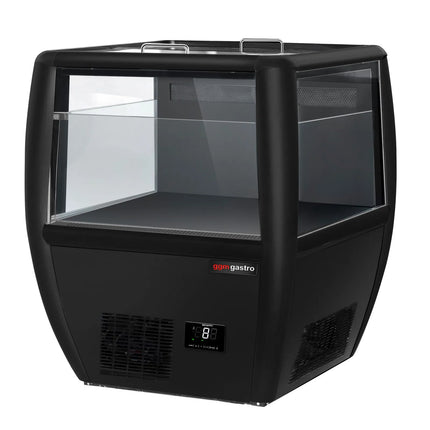 GGM Gastro Commercial Impulse Cooler - 772x833mm - 87 L - With Sliding Glass Lid - For UK