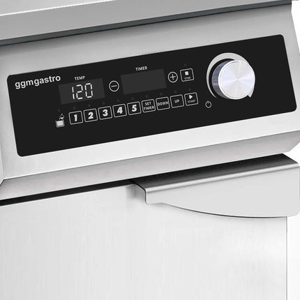 GGM Gastro Commercial Induction Fryer - 30 litres - 10kW - Electronic control - with automatic basket lift