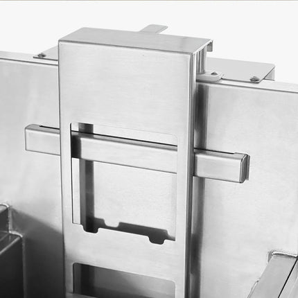 GGM Gastro Commercial Induction Fryer - 30 litres - 10kW - Electronic control - with automatic basket lift