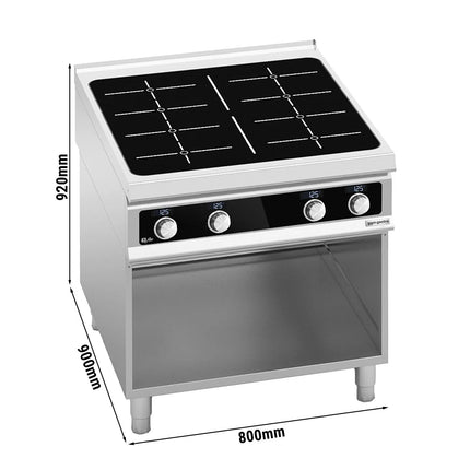 GGM Gastro Commercial Induction Hob - 28kW - Bflex Digital
