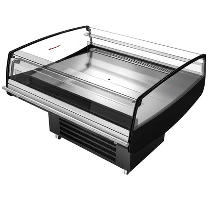 GGM Gastro Commercial Island Chiller - 1250x1058x1441mm - 230 Litres – tiltable display surface