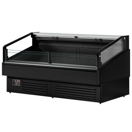 GGM Gastro Commercial Island Chiller - 1955x1063mm - 255 Litres - Open-Top - Black