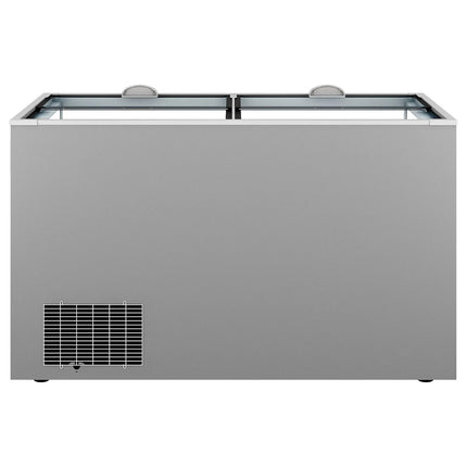 GGM Gastro Commercial Island Freezer - 1454x850mm - 402 Litres - with Baskets - Grey