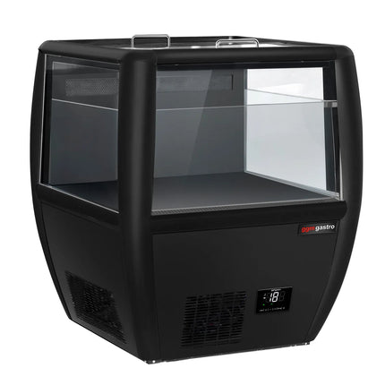GGM Gastro Commercial Island Freezer - 772x833mm - 87 Litres - Black
