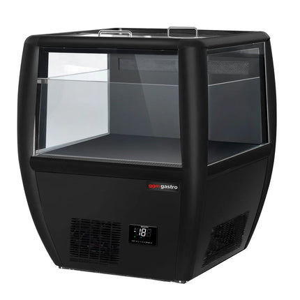 GGM Gastro Commercial Island Freezer - 772x833mm - 87 Litres - Black