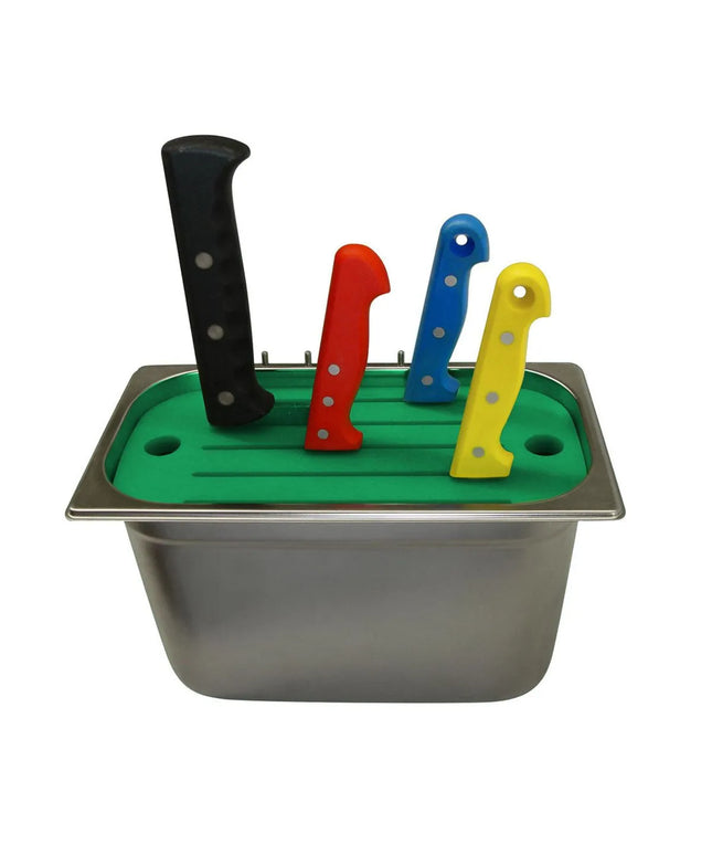 GGM Gastro Commercial knife sterilising sink - GN 1/4 - Incl. knife holder