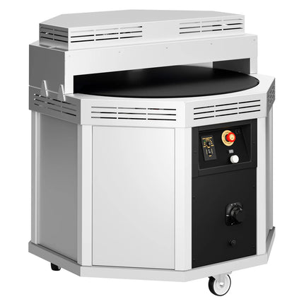 GGM Gastro Commercial Lavash & Flatbread gas Oven – Rotary Plate Ø 900 mm – 20 kW – On Castors