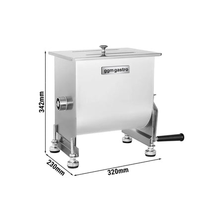 GGM Gastro Commercial Manual Meat Mixer - 10L - 7.5kg
