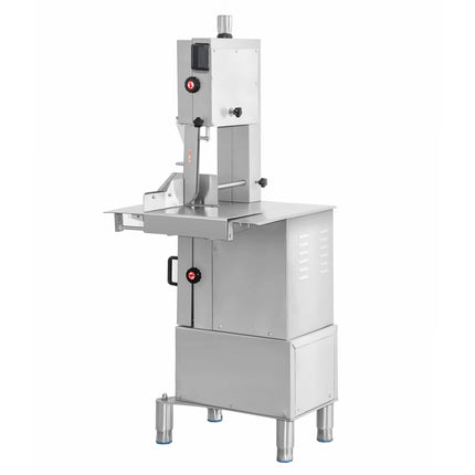 GGM Gastro Commercial Meat Band Saw - Floor-standing - 2200W - Blade Length 2400mm - Max Cutting Height 355mm