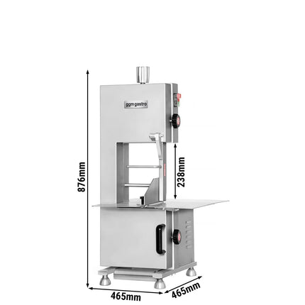 GGM Gastro Commercial Meat Band Saw - Floor-standing - 750W - Blade Length 1650mm - Max Cutting Height 240mm