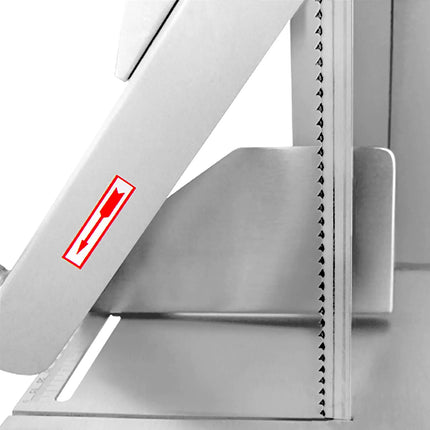 GGM Gastro Commercial Meat Band Saw - Floor-standing - 750W - Blade Length 1650mm - Max Cutting Height 240mm