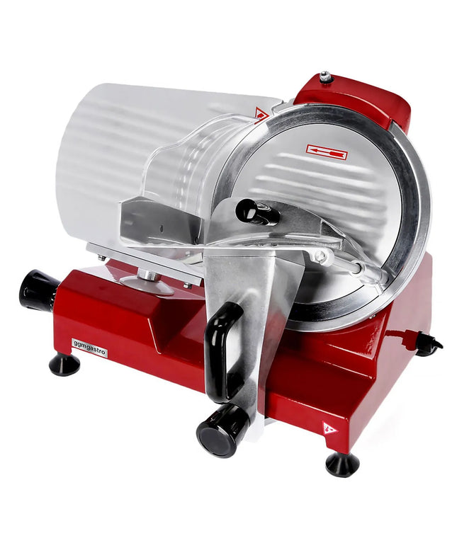 GGM Gastro Commercial Meat Slicer - 120W - Blade 220mm - Red