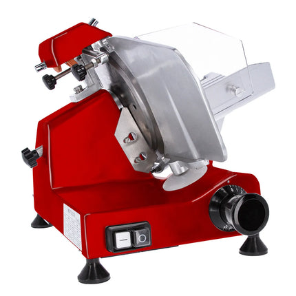 GGM Gastro Commercial Meat Slicer - 120W - Blade 220mm - Red