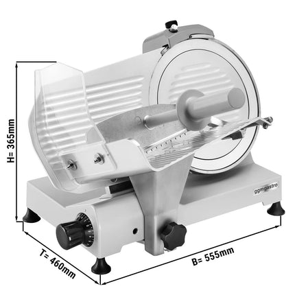 GGM Gastro Commercial Meat Slicer - 132W - Blade 250mm