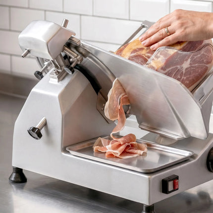 GGM Gastro Commercial Meat Slicer - 150W - Blade 250mm