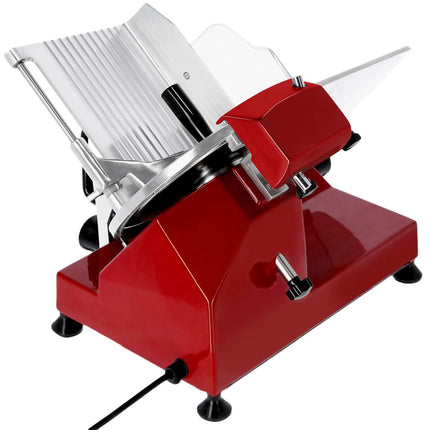 GGM Gastro Commercial Meat Slicer - 150W - Blade 250mm - Red