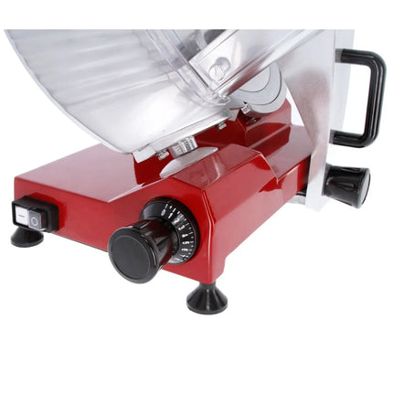 GGM Gastro Commercial Meat Slicer - 150W - Blade 250mm - Red