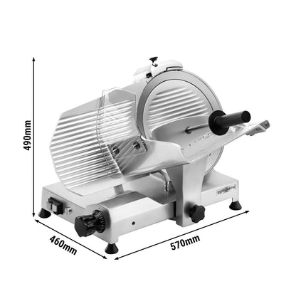 GGM Gastro Commercial Meat Slicer - 210W - Blade 300mm