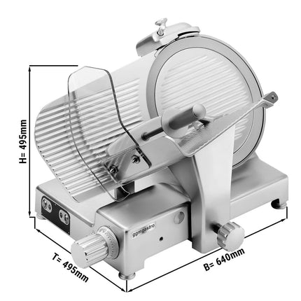 GGM Gastro Commercial Meat Slicer - 210W - Blade 300mm