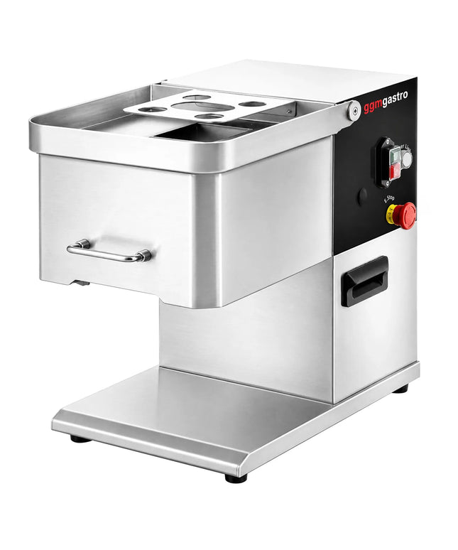 GGM Gastro Commercial Meat Slicer – 250 kg/h – 3 mm Slice Thickness – Stainless Steel