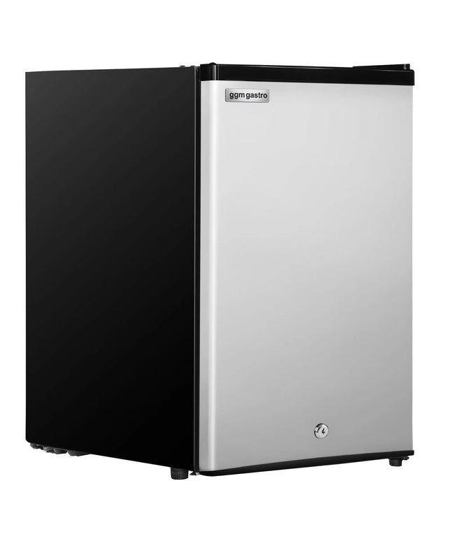 GGM Gastro Commercial Mini Freezer - 440mm - 60L - with 1 door & lock & reversible hinges - Black