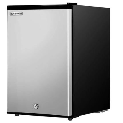 GGM Gastro Commercial Mini Freezer - 440mm - 60L - with 1 door & lock & reversible hinges - Black