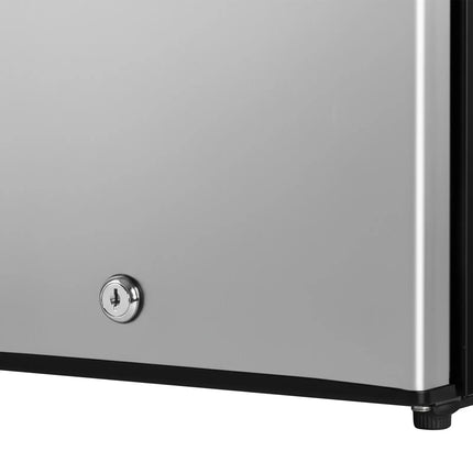 GGM Gastro Commercial Mini Freezer - 440mm - 60L - with 1 door & lock & reversible hinges - Black