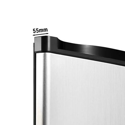 GGM Gastro Commercial Mini Freezer ECO - 445mm - 32L - with 1 door & reversible hinges - Black - Stainless steel door