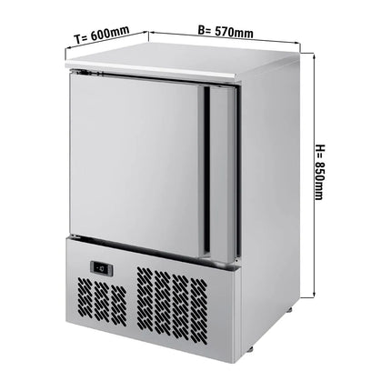 GGM Gastro Commercial Mini Freezer PREMIUM - 570mm - 95L - with 1 door & lock