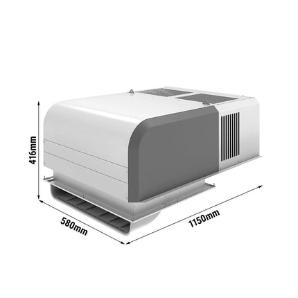 GGM Gastro Commercial Overhead Monoblock Freezer Room Unit - Monoblock - max. for 13 m³ - IP rating IP 20
