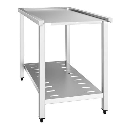 GGM Gastro Commercial Pass Through Dishwasher - Digital Controls - 8.7kW - incl. Inlet Table right, Outlet Table left - with Heat Recovery, Detergent & Rinse Aid Dosing Pumps, Drain Pump