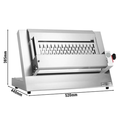 GGM Gastro Commercial Pizza Dough Roller - for 350mm pizza dough - 370W - Dough thickness 1 to 4mm