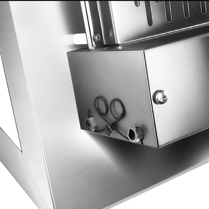 GGM Gastro Commercial Pizza Dough Roller - for 350mm pizza dough - 370W - Dough thickness 1 to 4mm