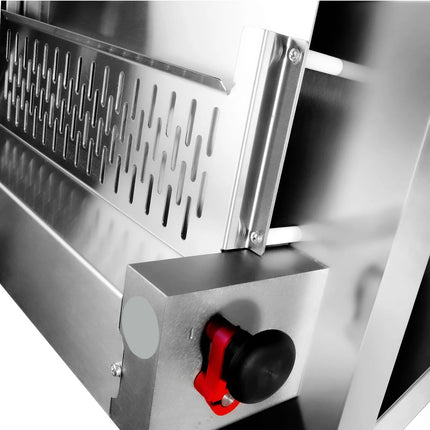GGM Gastro Commercial Pizza Dough Roller - for 350mm pizza dough - 370W - Dough thickness 1 to 4mm