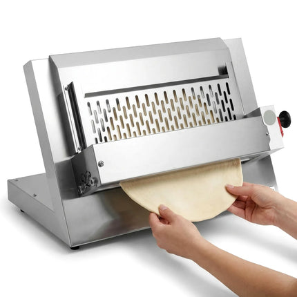 GGM Gastro Commercial Pizza Dough Roller - for 350mm pizza dough - 370W - Dough thickness 1 to 4mm