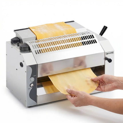 GGM Gastro Commercial Pizza Dough Roller - for 520mm pasta and pizza dough - 370W - Dough thickness 0 to 10mm