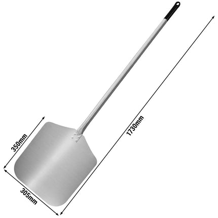 GGM Gastro Commercial Pizza Peel - Aluminium - 305x350mm - Length:173cm