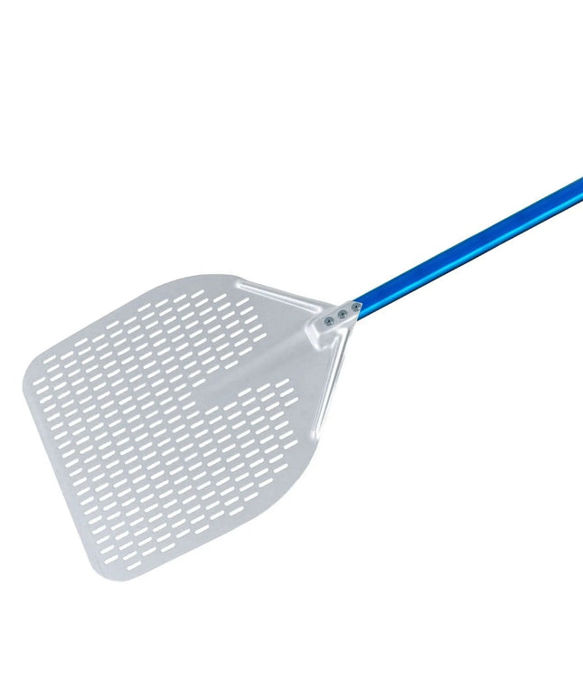GGM Gastro Commercial Pizza Peel AZZURRA - Aluminium - 360x360mm - Length:150cm - perforated
