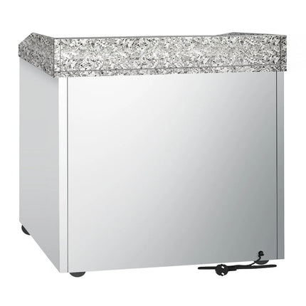 GGM Gastro Commercial Pizza Prep Counter - Granite Top PREMIUM - 935x700mm - with 1 doors & 2 drawers
