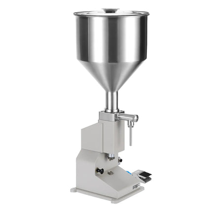 GGM Gastro Commercial Pneumatic Liquid & Paste Filling Machine - with foot pedal - for liquids & pastes - 5-50ml