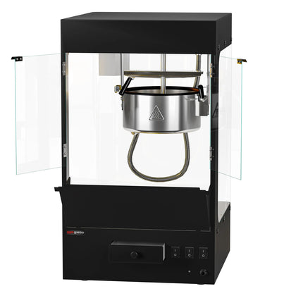 GGM Gastro Commercial Popcorn Machine - 1.31kW - 5kg/h - with 1 kettle - Black