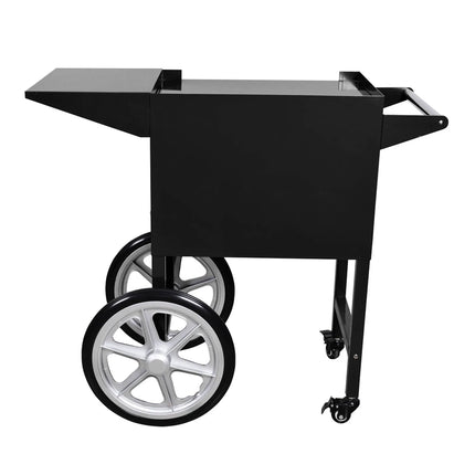 GGM Gastro Commercial Popcorn Machine incl. Trolley - 1.46kW - 5kg/h - with 1 kettle - Black