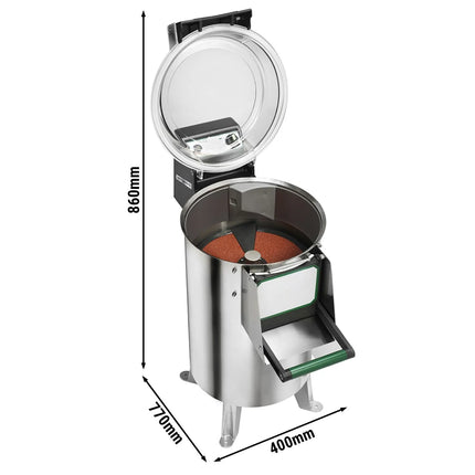 GGM Gastro Commercial Potato Peeler (Rumbler) - 120kg/h - 750W - 230V