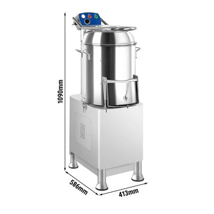 GGM Gastro Commercial Potato Peeler (Rumbler) - 165kg/h - 750W - 230V