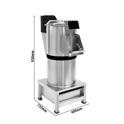 GGM Gastro Commercial Potato Peeler (Rumbler) - 200kg/h - 550W - 400V - 900rpm - with Waste Filter Basket
