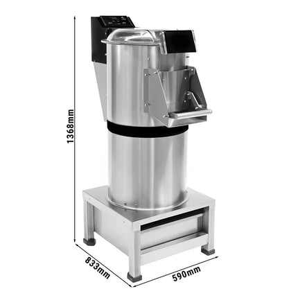 GGM Gastro Commercial Potato Peeler (Rumbler) - 400kg/h - 750W - 400V - 900rpm - with Waste Filter Basket