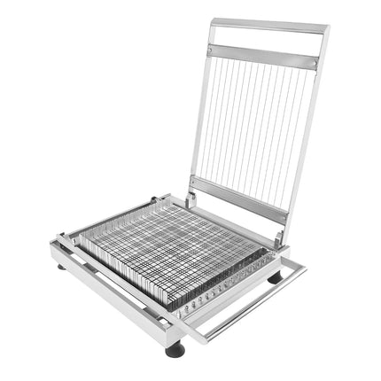 GGM Gastro Commercial Praline Guitar Cutter - Wire Spacing: 15, 22,5 & 30mm - Double-Cut - incl. 3 Frames